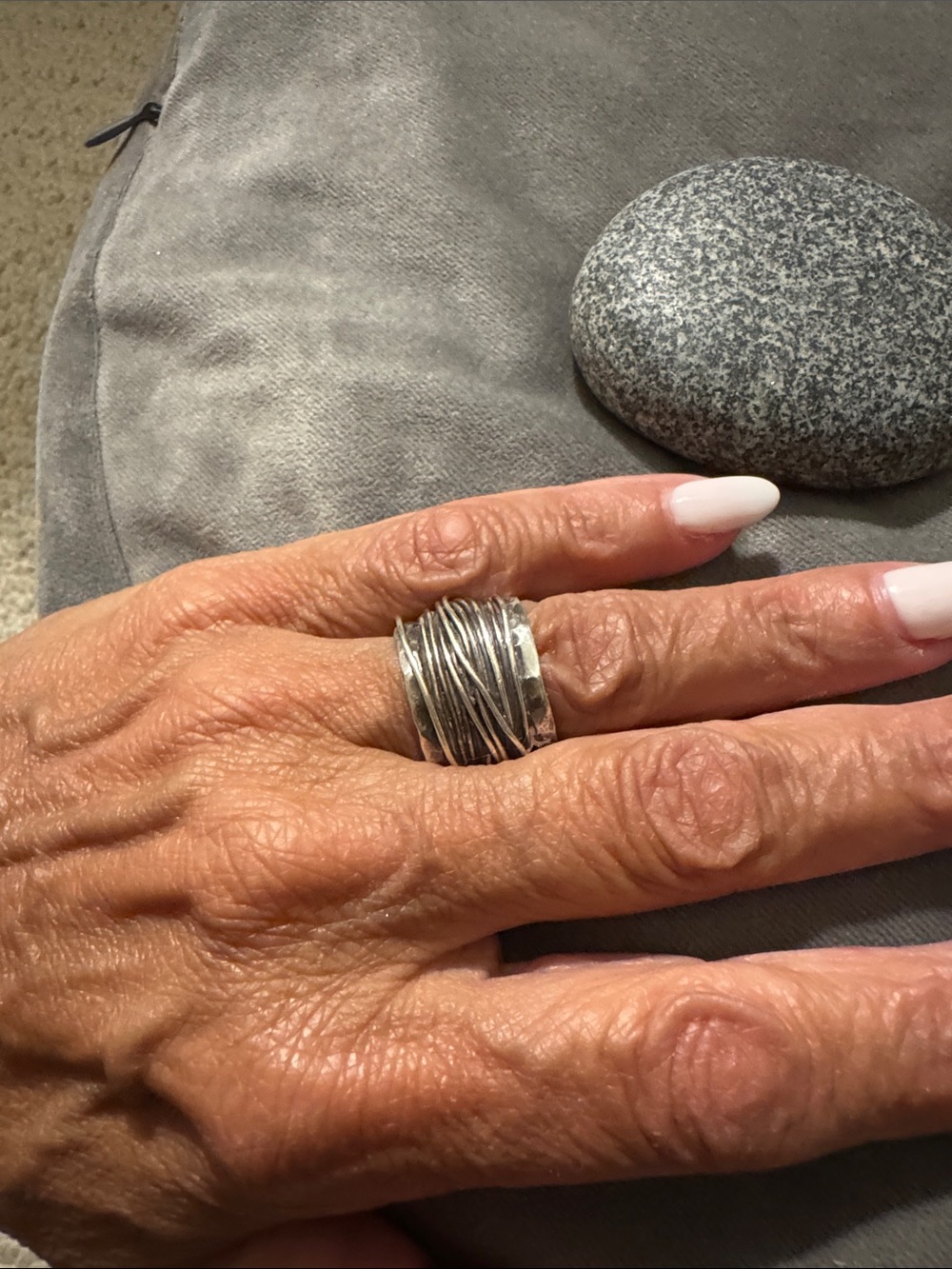 Sterling silver ring - Picture 2 of 6